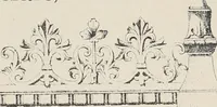 An illustration from Ornements d'architecture / Bonfils & Laval (1901)