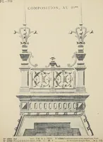 Picture 116 of 182 from Ornements d'architecture / Bonfils & Laval (1901), leaf 236