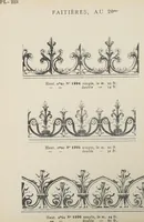 Picture 120 of 182 from Ornements d'architecture / Bonfils & Laval (1901), leaf 240