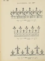 Picture 122 of 182 from Ornements d'architecture / Bonfils & Laval (1901), leaf 242