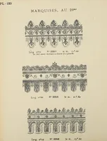 Picture 129 of 182 from Ornements d'architecture / Bonfils & Laval (1901), leaf 250