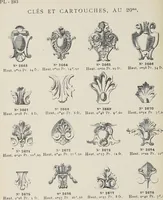 Picture 156 of 182 from Ornements d'architecture / Bonfils & Laval (1901), leaf 300