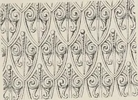 An illustration from Ornements d'architecture / Bonfils & Laval (1901)