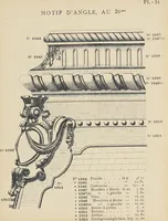 Picture 13 of 182 from Ornements d'architecture / Bonfils & Laval (1901), leaf 35
