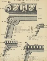 Picture 22 of 182 from Ornements d'architecture / Bonfils & Laval (1901), leaf 44