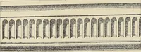 An illustration from Ornements d'architecture / Bonfils & Laval (1901)