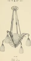 An illustration from Fer forgé / Vasseur & Cie (1920)
