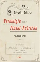 Picture 2 of 79 from Vereinigte Pinsel-Fabriken Nürnberg : Preis-Liste (1904), leaf 5