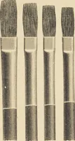 An illustration from Jules Chauvin : atelier de dorure et d'encadrements, fournitures speciales pour artistes, agent general pour la France, des couleurs a la detrempe a la majolique et a la resine du Baron de Pereira, des couleurs resineuses de Mussini, des couleurs a l'huile et a l'ambre dissous de Jacques Blockx, des toiles fond albumen et majolique, preparees par le procede de Pereira pour la peinture a la detrempe et a l'huile, couleurs extra fines a l'huile broyees a la main, couleurs extra fines al detrempe... materiel d'artistes (1893)
