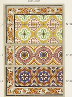 An illustration from Les carrelages de Roucourt (1900)