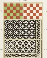 An illustration from Les carrelages de Roucourt (1900)