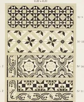 An illustration from Les carrelages de Roucourt (1900)