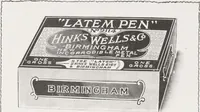 Picture 2 of 16 from Illustrated catalogue / Hinks, Wells & Co., manufacturers of steel & metal pens, penholders, letter clips, ticket hooks, shelf suspenders, drawing pins, stationers' sundries, etc (1911), leaf 14
