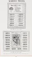 An illustration from Illustrated catalogue / Hinks, Wells & Co., manufacturers of steel & metal pens, penholders, letter clips, ticket hooks, shelf suspenders, drawing pins, stationers' sundries, etc (1911)