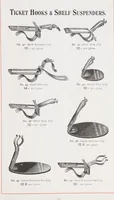 An illustration from Illustrated catalogue / Hinks, Wells & Co., manufacturers of steel & metal pens, penholders, letter clips, ticket hooks, shelf suspenders, drawing pins, stationers' sundries, etc (1911)