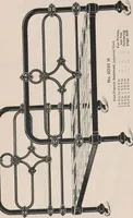 An illustration from Bedsteads and bedding : twenty thousand bedsteads of every description in stock : manufacturers of pure bedding / Maple & Co (1895)
