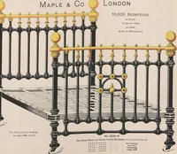 Picture 25 of 71 from Bedsteads and bedding : twenty thousand bedsteads of every description in stock : manufacturers of pure bedding / Maple & Co (1895), leaf 33