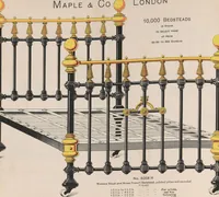 Picture 31 of 71 from Bedsteads and bedding : twenty thousand bedsteads of every description in stock : manufacturers of pure bedding / Maple & Co (1895), leaf 40