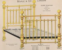 Picture 37 of 71 from Bedsteads and bedding : twenty thousand bedsteads of every description in stock : manufacturers of pure bedding / Maple & Co (1895), leaf 51