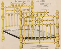 Picture 38 of 71 from Bedsteads and bedding : twenty thousand bedsteads of every description in stock : manufacturers of pure bedding / Maple & Co (1895), leaf 59