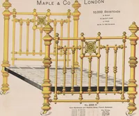 Picture 39 of 71 from Bedsteads and bedding : twenty thousand bedsteads of every description in stock : manufacturers of pure bedding / Maple & Co (1895), leaf 64