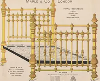 Picture 41 of 71 from Bedsteads and bedding : twenty thousand bedsteads of every description in stock : manufacturers of pure bedding / Maple & Co (1895), leaf 67