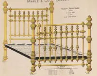 Picture 42 of 71 from Bedsteads and bedding : twenty thousand bedsteads of every description in stock : manufacturers of pure bedding / Maple & Co (1895), leaf 68