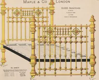 Picture 43 of 71 from Bedsteads and bedding : twenty thousand bedsteads of every description in stock : manufacturers of pure bedding / Maple & Co (1895), leaf 69