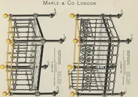 Picture 6 of 71 from Bedsteads and bedding : twenty thousand bedsteads of every description in stock : manufacturers of pure bedding / Maple & Co (1895), leaf 7
