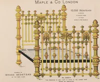 Picture 45 of 71 from Bedsteads and bedding : twenty thousand bedsteads of every description in stock : manufacturers of pure bedding / Maple & Co (1895), leaf 73