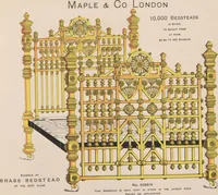 Picture 47 of 71 from Bedsteads and bedding : twenty thousand bedsteads of every description in stock : manufacturers of pure bedding / Maple & Co (1895), leaf 75