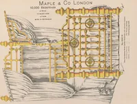 Picture 57 of 71 from Bedsteads and bedding : twenty thousand bedsteads of every description in stock : manufacturers of pure bedding / Maple & Co (1895), leaf 87