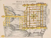 Picture 58 of 71 from Bedsteads and bedding : twenty thousand bedsteads of every description in stock : manufacturers of pure bedding / Maple & Co (1895), leaf 88