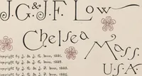 Picture 2 of 61 from Illustrated catalogue of art tiles made by J.G. and J.F. Low, Chelsea, Mass., U.S.A (1884), leaf 3