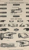 Picture 20 of 186 from Specimens of electrotype cuts, issued by Barnhart Bros. & Spindler (1900), leaf 24