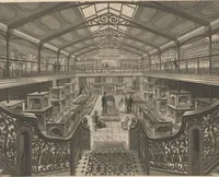 An illustration from The Panklibanon show room, and stove grate manufactory / Bell, Massey, & Co. (1860)