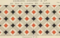 An illustration from Carreaux mosaïques (1901)