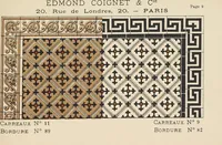 An illustration from Carreaux mosaïques (1901)