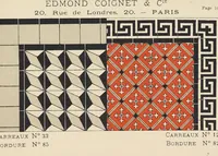 An illustration from Carreaux mosaïques (1901)