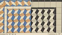 An illustration from Carreaux mosaïques (1901)