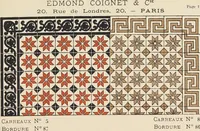 An illustration from Carreaux mosaïques (1901)