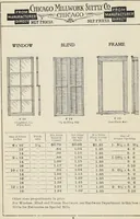Picture 3 of 335 from Catalogue no. 15 from Chicago Millwork Supply Co., Chicago, U.S.A., manufacturers : doors, windows, mouldings, grilles, mantels, stairwork, etc., etc. (1906), leaf 10