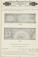 An illustration from Catalogue no. 15 from Chicago Millwork Supply Co., Chicago, U.S.A., manufacturers : doors, windows, mouldings, grilles, mantels, stairwork, etc., etc. (1906)