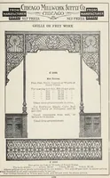 Picture 114 of 335 from Catalogue no. 15 from Chicago Millwork Supply Co., Chicago, U.S.A., manufacturers : doors, windows, mouldings, grilles, mantels, stairwork, etc., etc. (1906), leaf 111