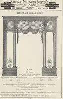 Picture 116 of 335 from Catalogue no. 15 from Chicago Millwork Supply Co., Chicago, U.S.A., manufacturers : doors, windows, mouldings, grilles, mantels, stairwork, etc., etc. (1906), leaf 113
