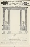 Picture 121 of 335 from Catalogue no. 15 from Chicago Millwork Supply Co., Chicago, U.S.A., manufacturers : doors, windows, mouldings, grilles, mantels, stairwork, etc., etc. (1906), leaf 119