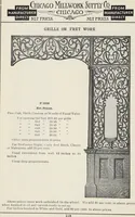 Picture 122 of 335 from Catalogue no. 15 from Chicago Millwork Supply Co., Chicago, U.S.A., manufacturers : doors, windows, mouldings, grilles, mantels, stairwork, etc., etc. (1906), leaf 120