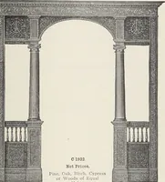 Picture 124 of 335 from Catalogue no. 15 from Chicago Millwork Supply Co., Chicago, U.S.A., manufacturers : doors, windows, mouldings, grilles, mantels, stairwork, etc., etc. (1906), leaf 123