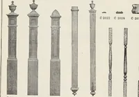 Picture 127 of 335 from Catalogue no. 15 from Chicago Millwork Supply Co., Chicago, U.S.A., manufacturers : doors, windows, mouldings, grilles, mantels, stairwork, etc., etc. (1906), leaf 126