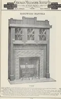 Picture 178 of 335 from Catalogue no. 15 from Chicago Millwork Supply Co., Chicago, U.S.A., manufacturers : doors, windows, mouldings, grilles, mantels, stairwork, etc., etc. (1906), leaf 176